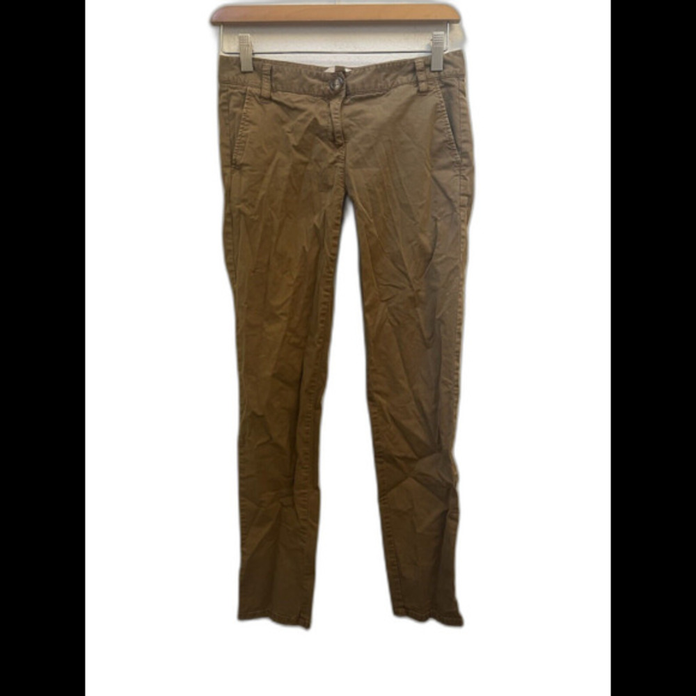 MICHAEL MICHAEL KORS SOLID BROWN PANTS SIZE 00 (S3)